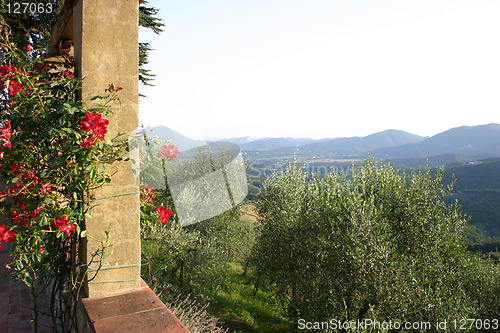 Image of Tuscany view