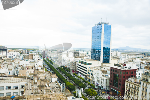 Image of A street in Tunis