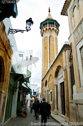Image of A street in Tunis