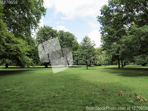 Image of Kensington gardens, London