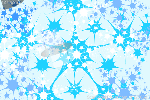Image of christmas snow flake background