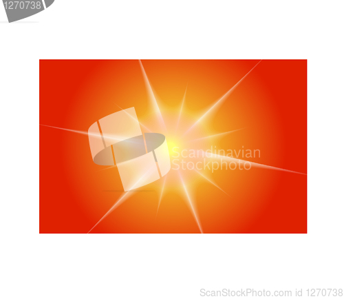 Image of hot sun background