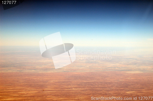 Image of Sky over desert