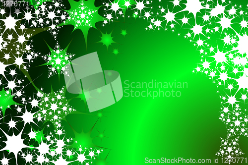 Image of christmas snow flake background