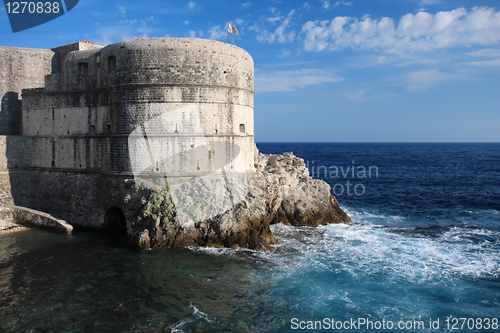 Image of Fortress Bokar in Dubrovnik, Croatia