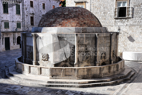 Image of Big Onofrio’s Fountain in Dubrovnik, Croatia