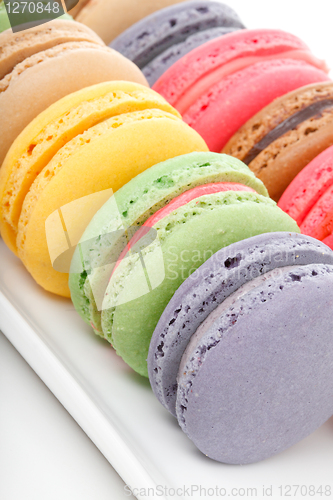 Image of Macaroons closeup