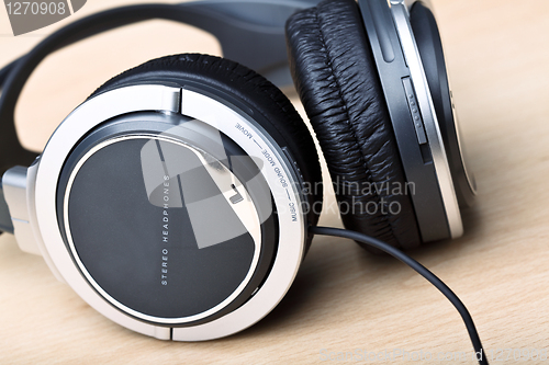 Image of headphone background