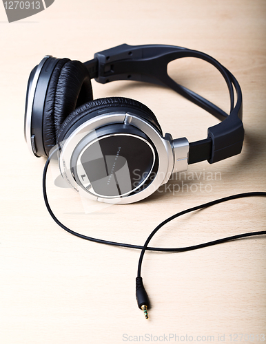 Image of headphone background