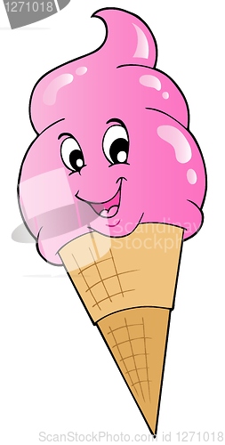 Image of Big cartoon ice cream