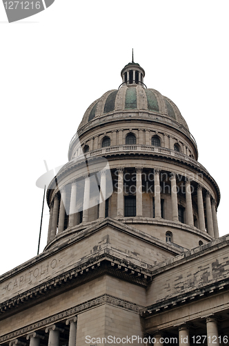 Image of Capitol building, Havana, Cuba.