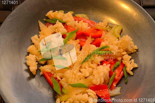 Image of calamari with celery