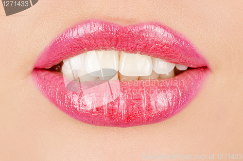 Image of lips closeup