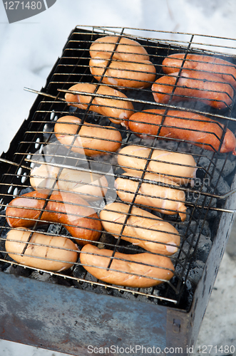 Image of grilled sausages