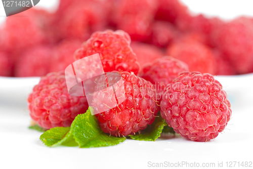 Image of fresh raspberry