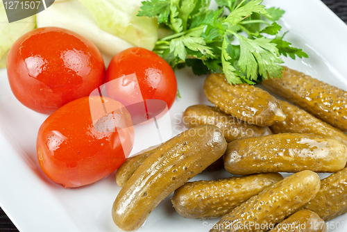 Image of pickled vegetables