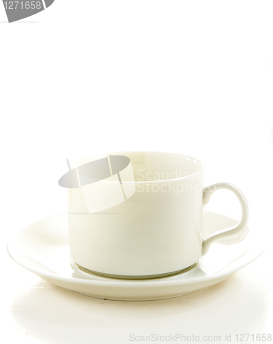 Image of Perfect white coffee cup