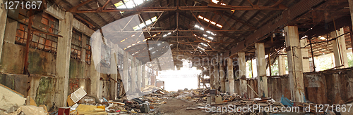 Image of Abandoned Industrial Furnace 