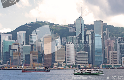 Image of Hong Kong harbour