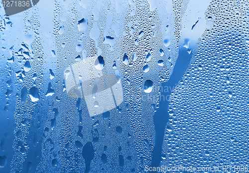 Image of natural water drop texture