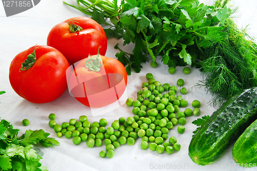 Image of Fresh vegetables