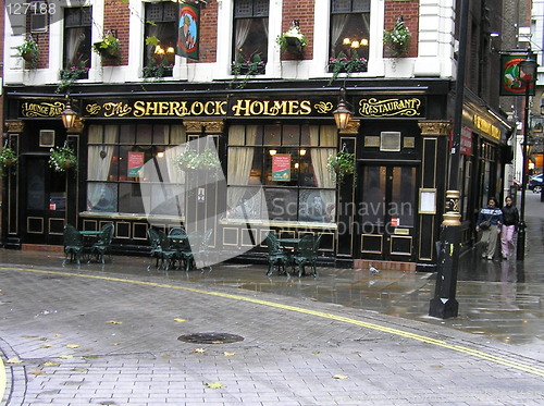 Image of Sherlock Holmes pub, London