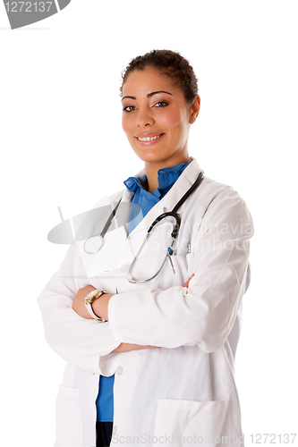 Image of Happy smiling doctor physician