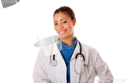 Image of Happy smiling doctor physician