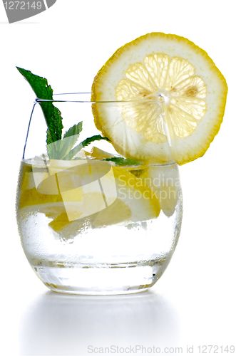 Image of Glass of fresh cool drink