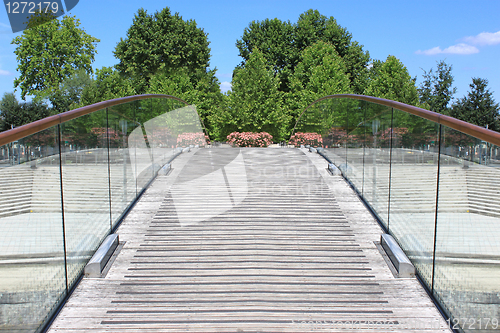 Image of pedestrian bridge