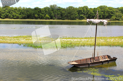 Image of boat on a river