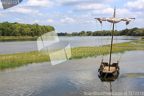 Image of boat on a river