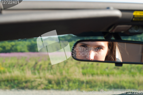 Image of Beautiful brunette woman