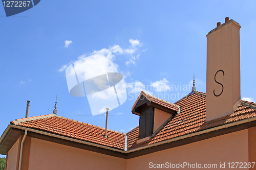 Image of roof of a house