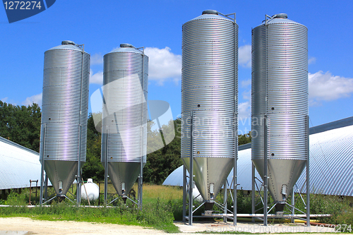 Image of Silot for storing grain