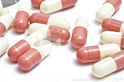 Image of Pink capsules
