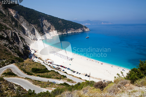 Image of Myrtos beach, Kefalonia