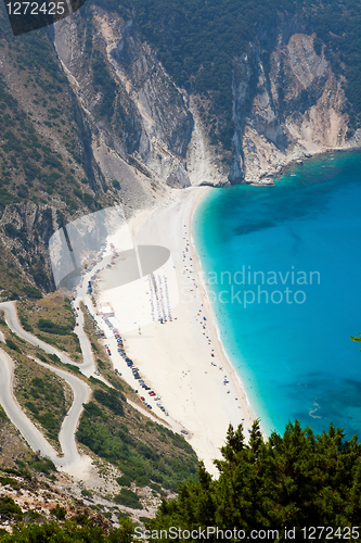 Image of Myrtos beach, Kefalonia