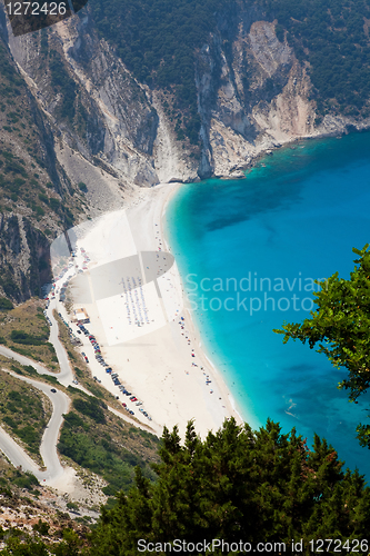 Image of Myrtos beach, Kefalonia