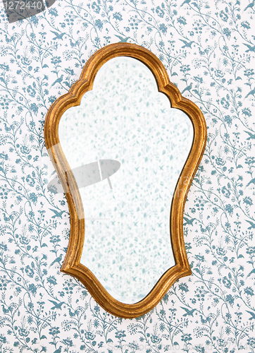 Image of Victorian Golden Mirror Frame