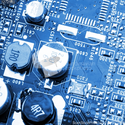 Image of modern computer electronic