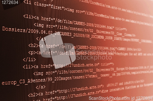 Image of computer code