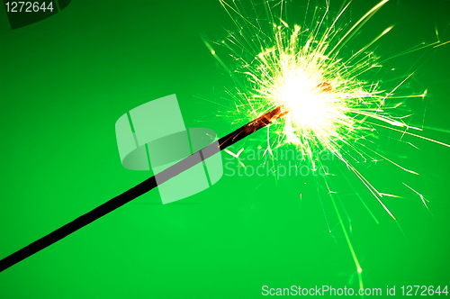 Image of holiday sparkler