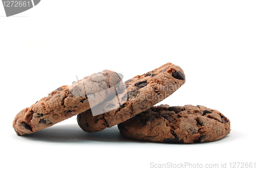 Image of cookie isolated on white background