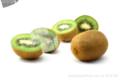 Image of kiwi fruit isolated on white background