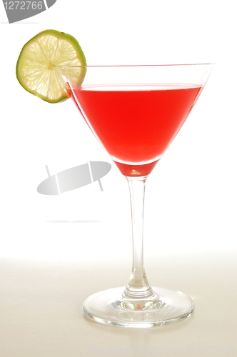 Image of red cocktail