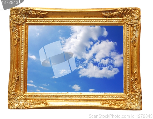 Image of blue sky