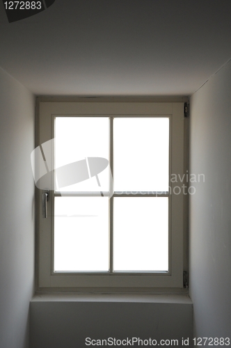 Image of window with white space