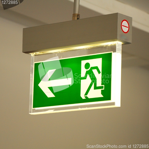 Image of emergency exit