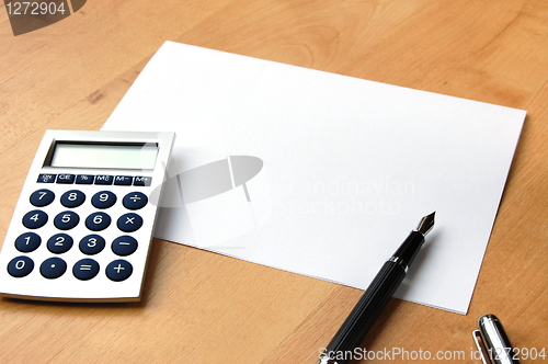 Image of business still life